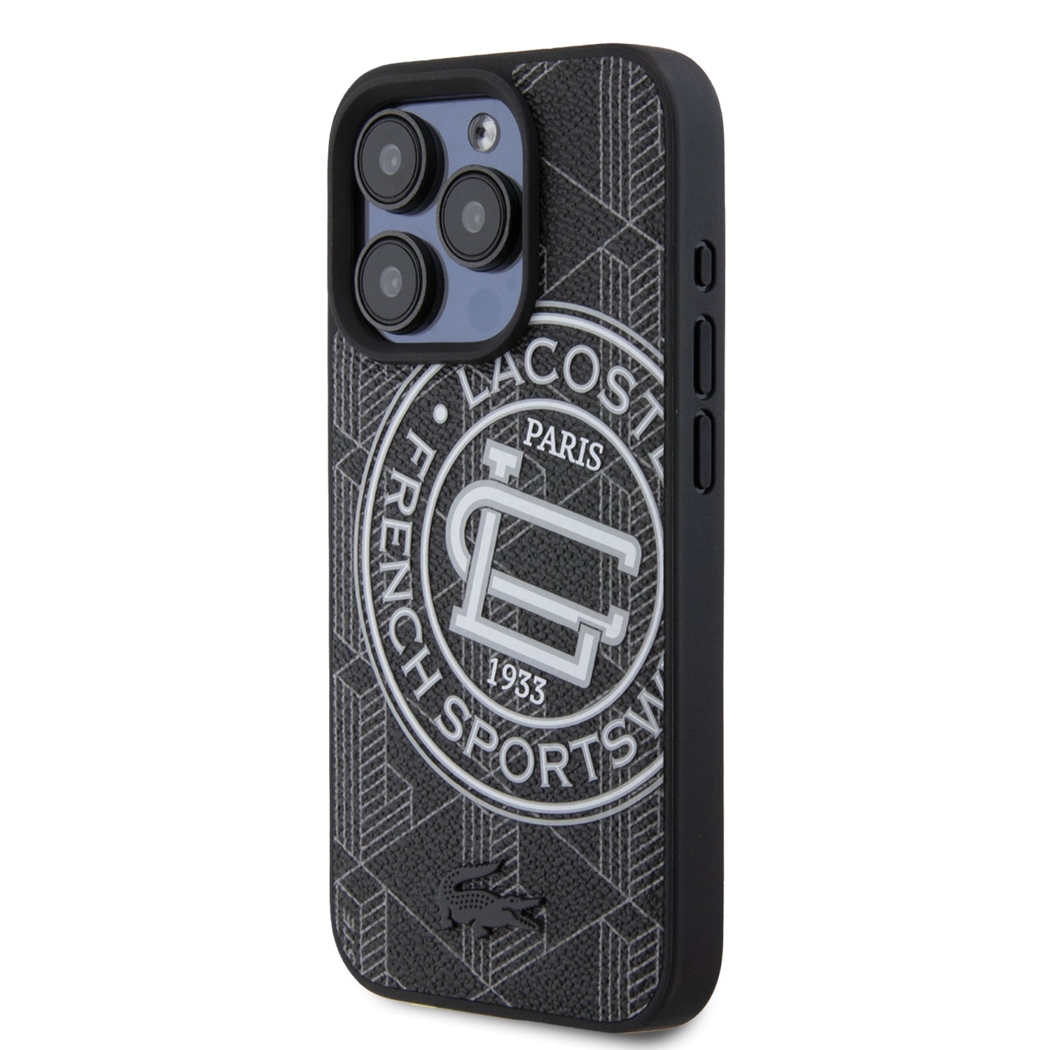Lacoste Magsafe PVC Mono Sportswear Hard Case Θήκη προστασίας από σκληρό πλαστικό για iPhone 15 Pro Max (Sinople/Green)