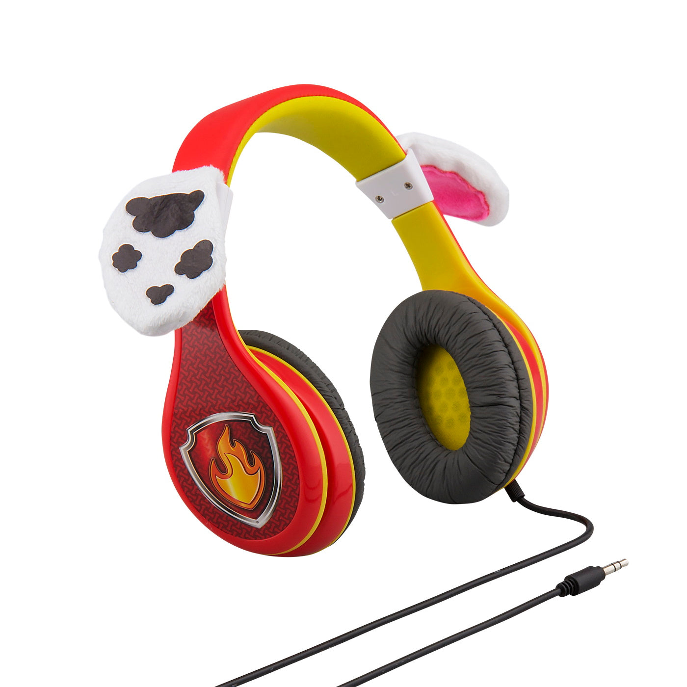 eKids Paw Patrol Marshall Ενσύρματα Ακουστικά με ασφαλή μέγιστη ένταση ήχου για παιδιά και εφήβους (PW-140MA) (Κόκκινο/Κίτρινο)