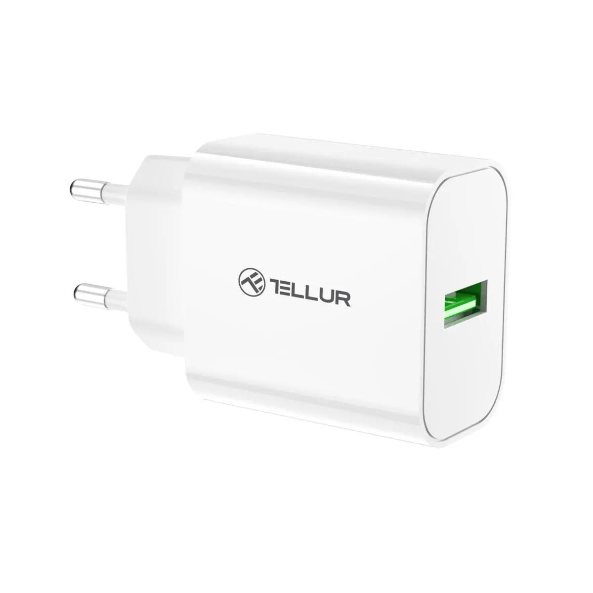 Tellur Οικιακος Φορτιστής Usb-a Με Quickcharge 3.0 (qc3.0 18w) Σε Λευκό Χρωμα (tll151401) – PhoneBazaar