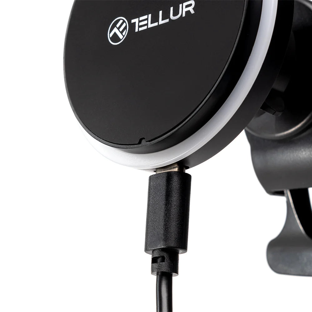 Tellur Ασύρματος Φορτιστής Αυτοκινήτου, MagSafe συμβατός, 15 W – Μαύρος
