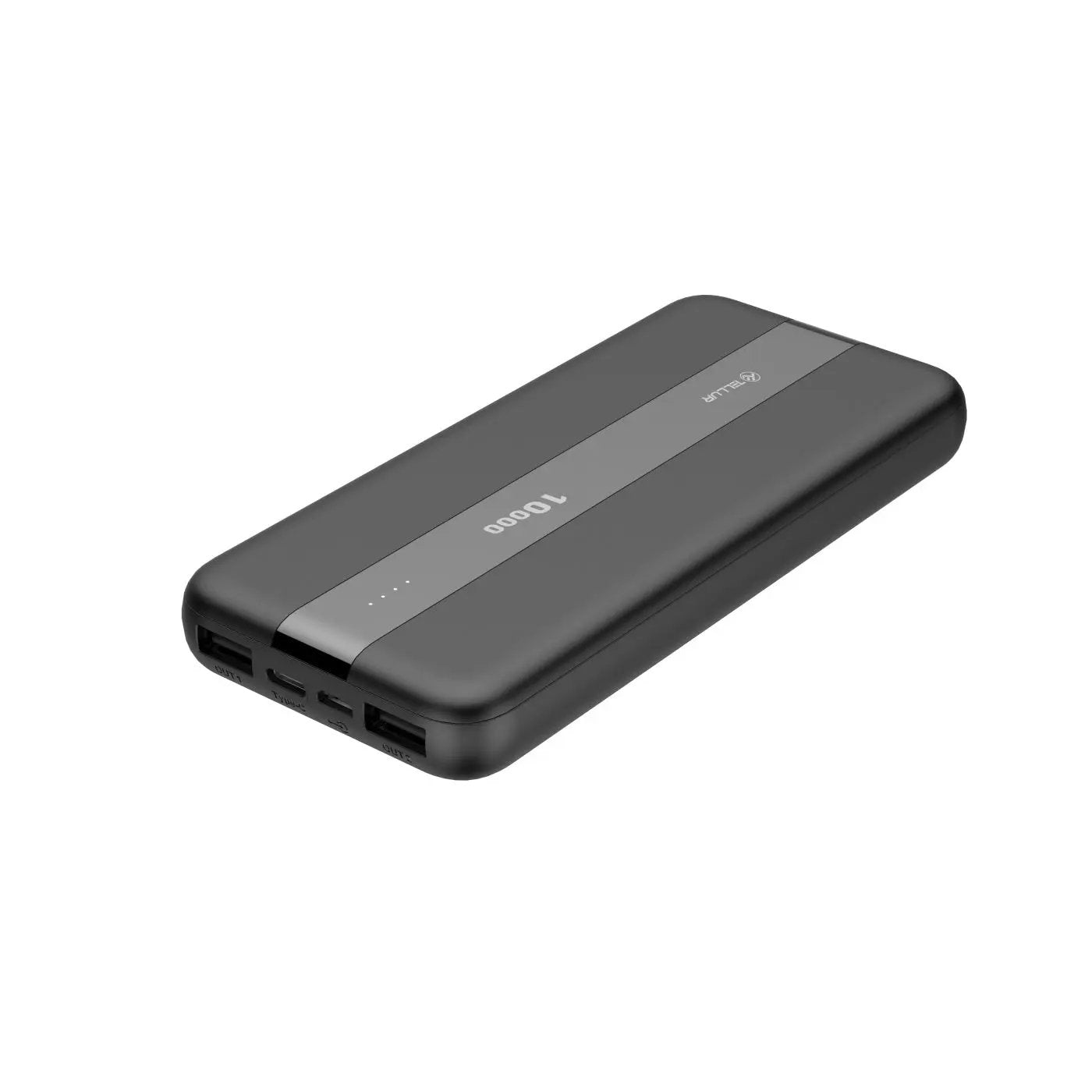 Tellur Powerbank PBC103 10.000mAh σε μαύρο χρώμα με 1x USB-C & 2x USB-A (TLL158301) – PhoneBazaar
