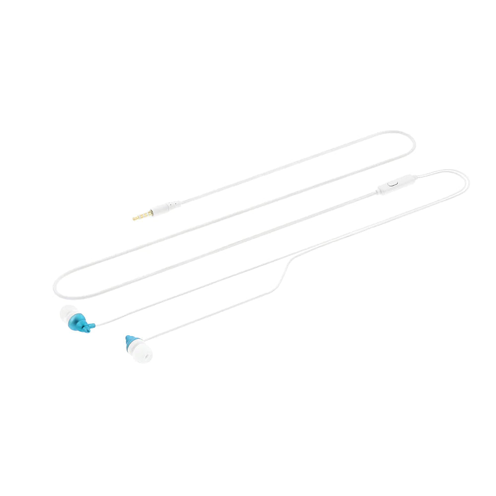 Tellur Magiq In-Ear Headphones Ακουστικά  Με Υφασμάτινη Θήκη σε Μπλέ Χρώμα (TLL162222)