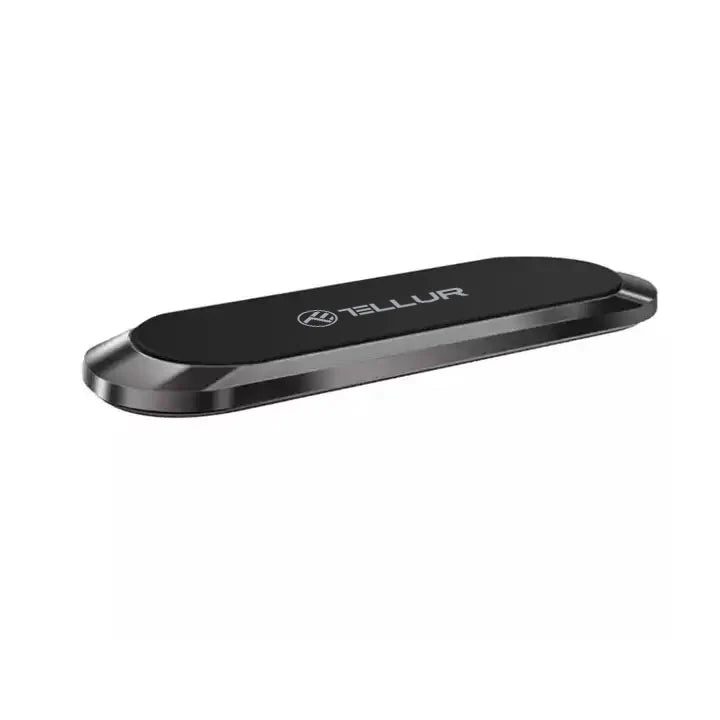 Tellur MCM8 Magnetic phone holder with sticker, Grey- Mαγνητική βάση τηλεφώνου με αυτοκόλλητο, γκρι (TLL171281)