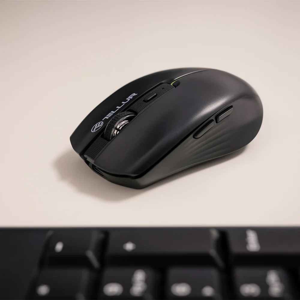 Tellur Wireless Silent Click - Ασύρματο Ποντίκι σε μαύρο χρώμα