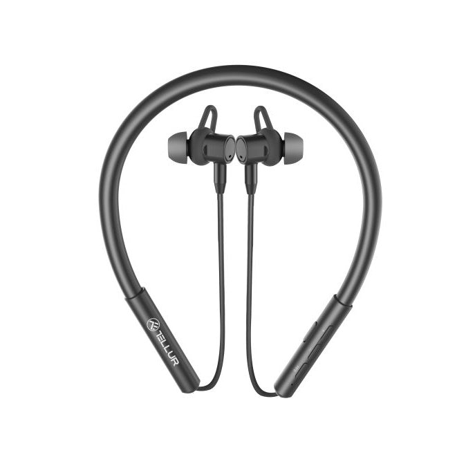 Tellur Ego Bluetooth In‑Ear Ακουστικά με ANC, IPX4, Bluetooth 5.0 & Multipoint – Μαύρο