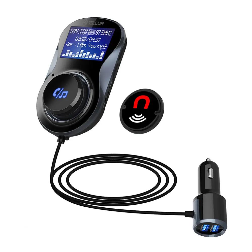 Tellur Bluetooth Car FM Transmitter FMT-B4, Black – PhoneBazaar