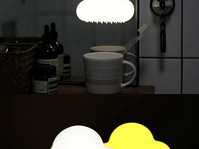 Designnest® NightLamp Cloud |MUID| Φωτάκι νυκτός συννεφάκι με ηχητική ενεργοποίηση (λευκό)