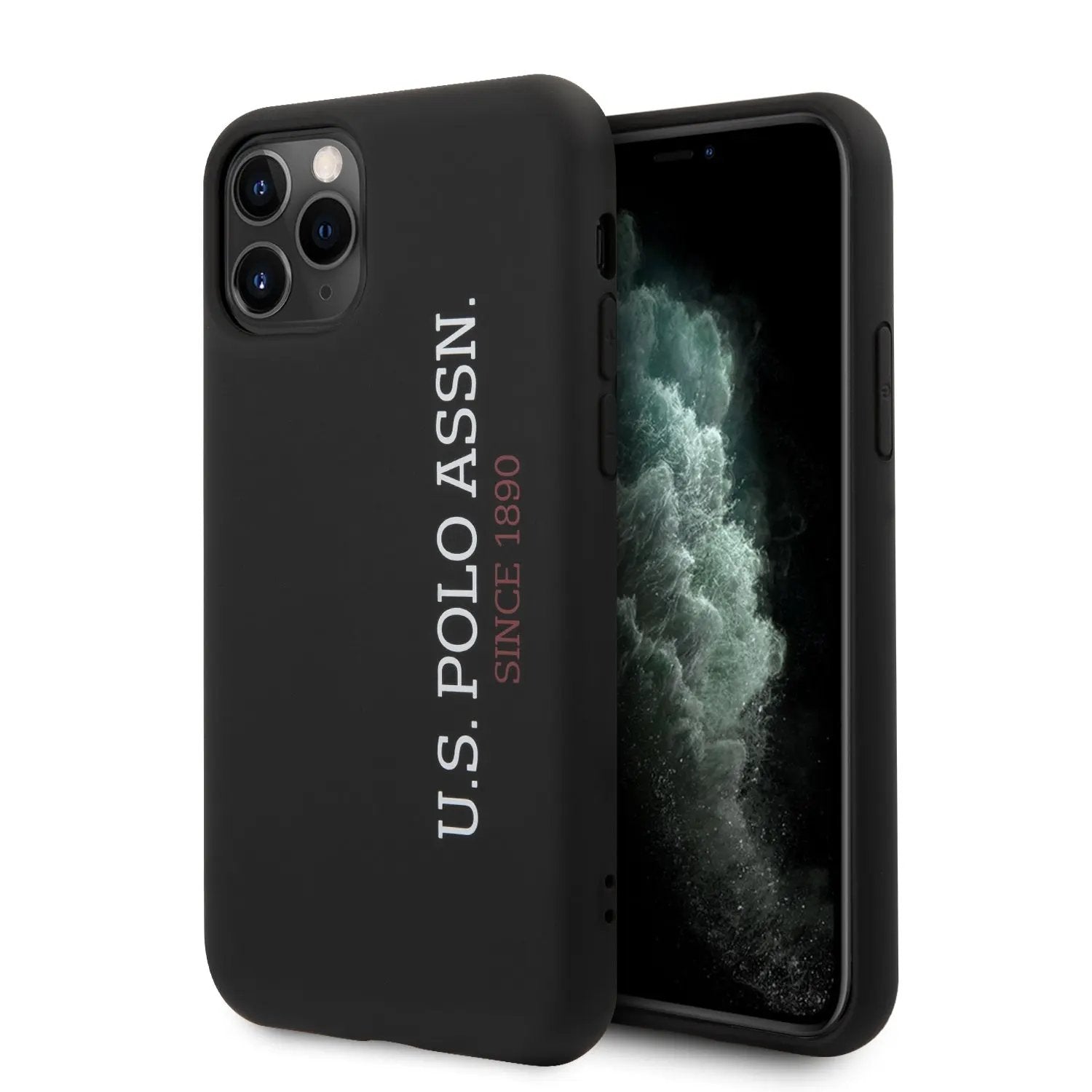 U.S. Polo Assn. “Silicone Effect Logo Collection” Θήκη προστασίας από σιλικόνη – iPhone 11 Pro Max (Μαύρο – USHCN65SLBKV2) – PhoneBazaar