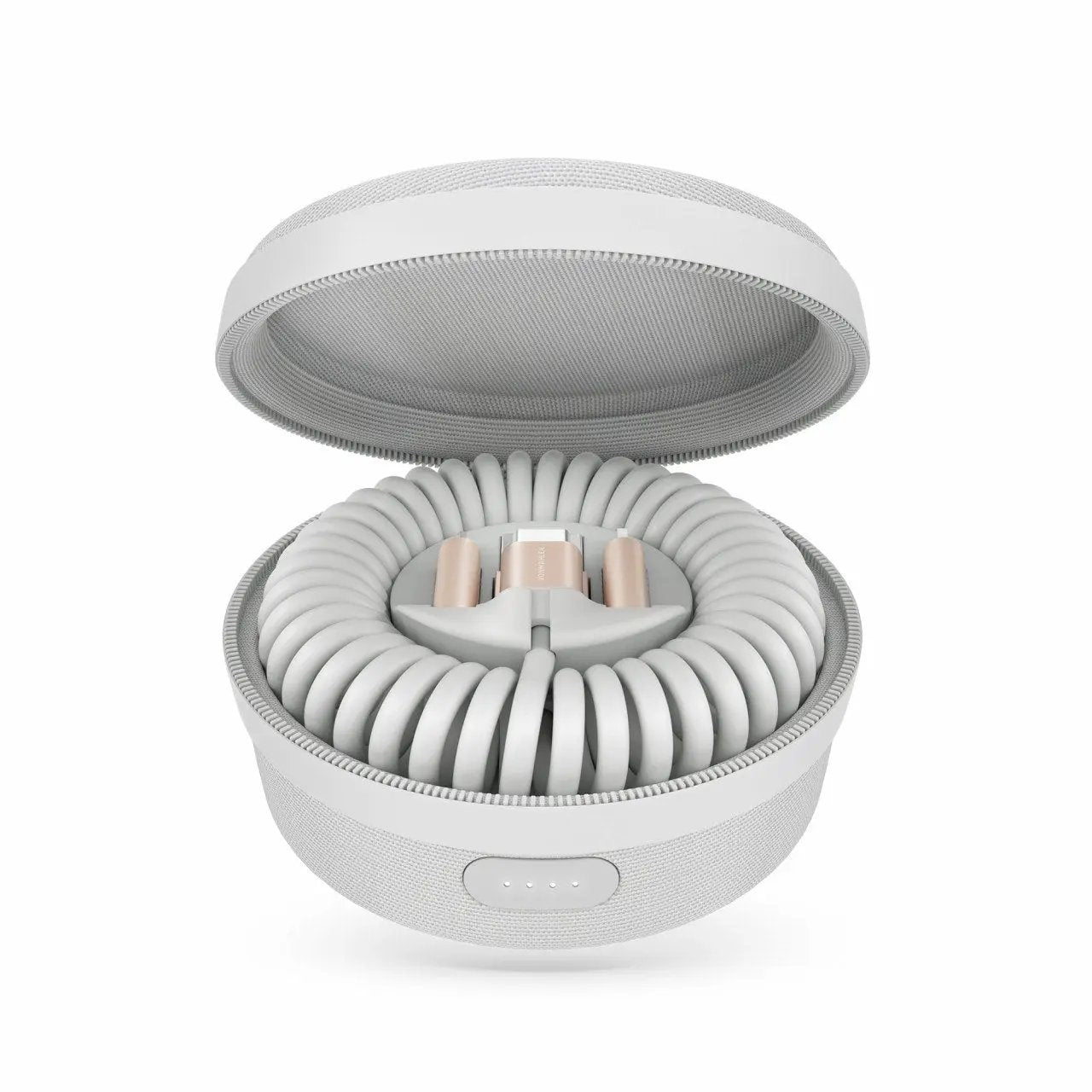 Vonmahlen Allroundo® Power Ολα Σε 1 Charging Cable + Powerbank (microusb / Usb-c / Lightning) Καλώδιο Δεδομενων (120 Cm – Rose Gold) – PhoneBazaar