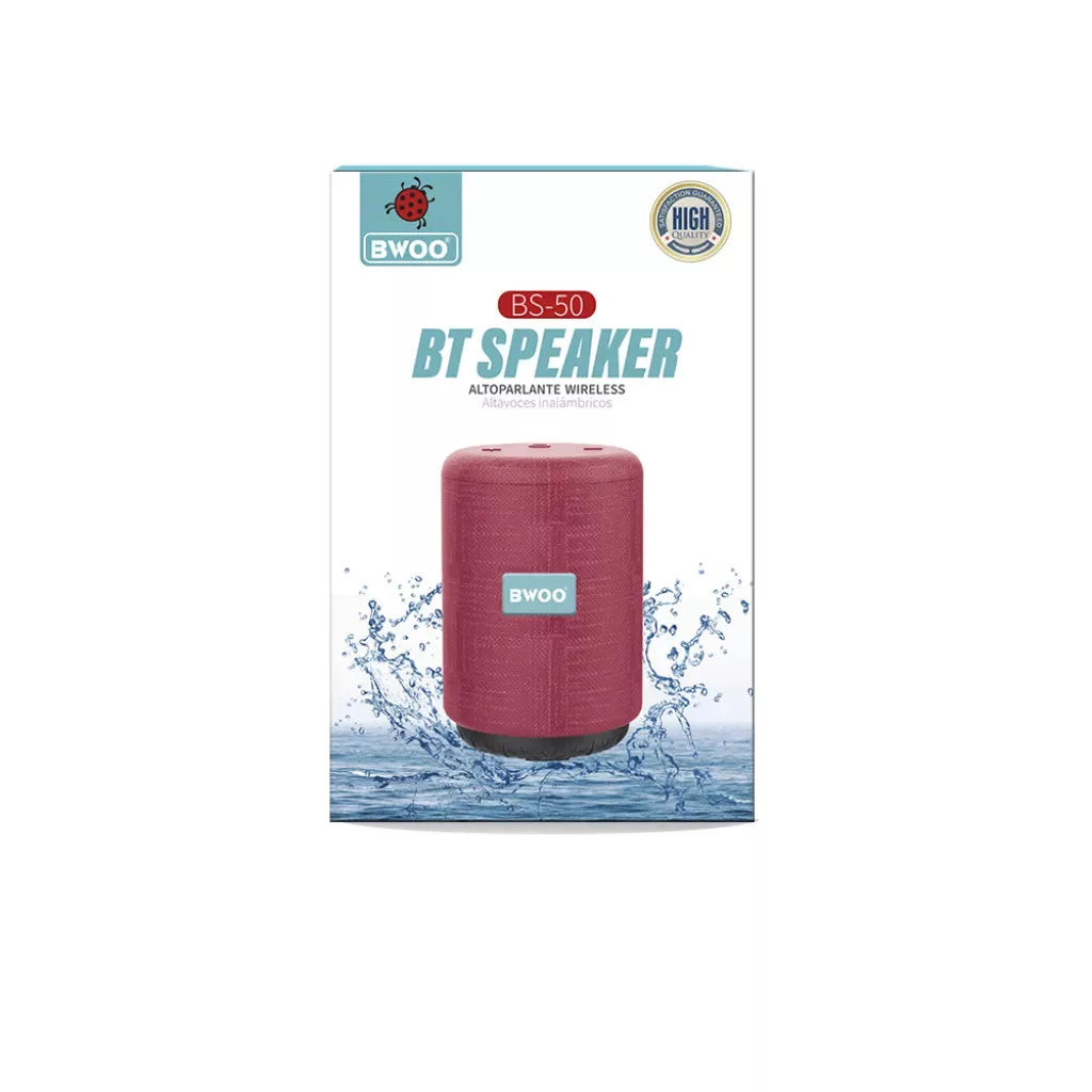 BWOO - Bluetooth speaker - Red