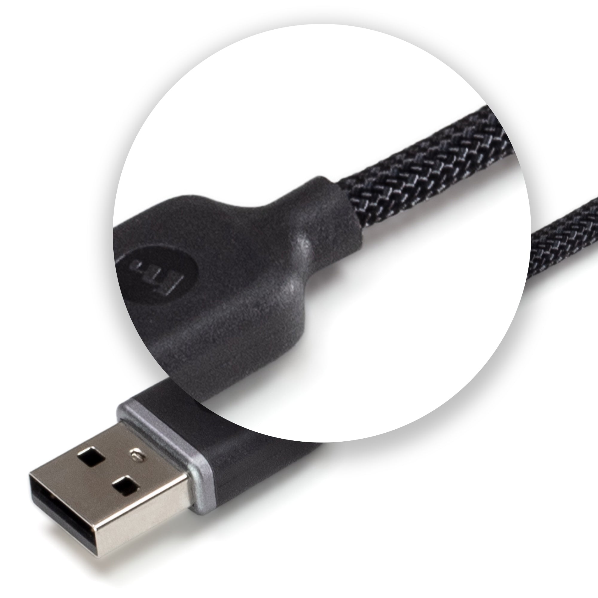Mophie Charge Stream® Καλώδιο φόρτισης Lightning to USB-C (1 μέτρο – λευκό braided)