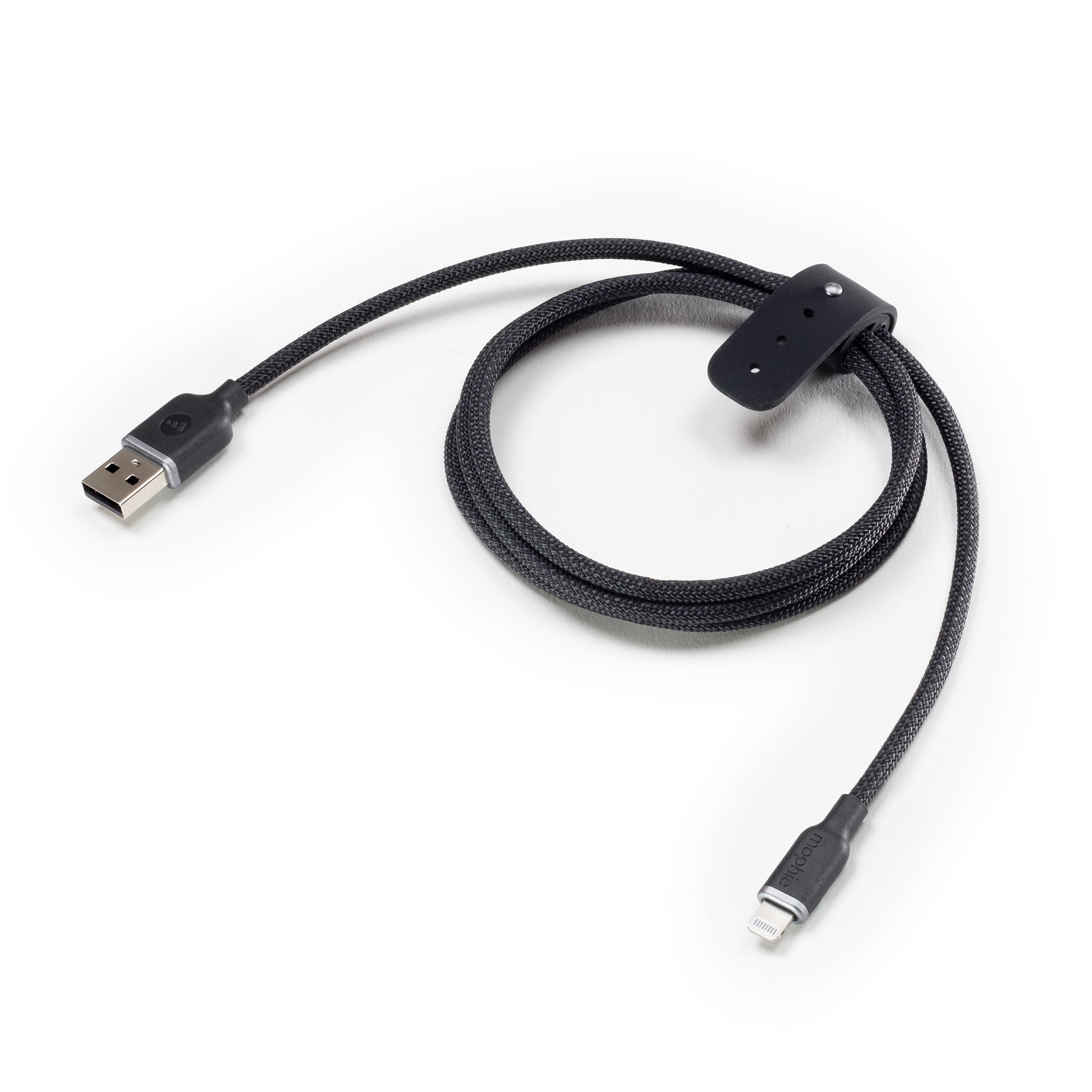 Mophie Charge Stream® Καλώδιο Φόρτισης Lightning To Usb-A (1 Μέτρο – Μαύρο Braided) – Θήκη για κινητό από το PhoneBazaar.gr