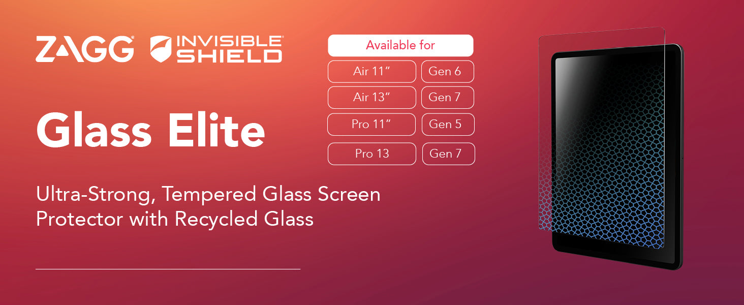 ZAGG Glass Elite για Apple iPad Air 11″ (M2)