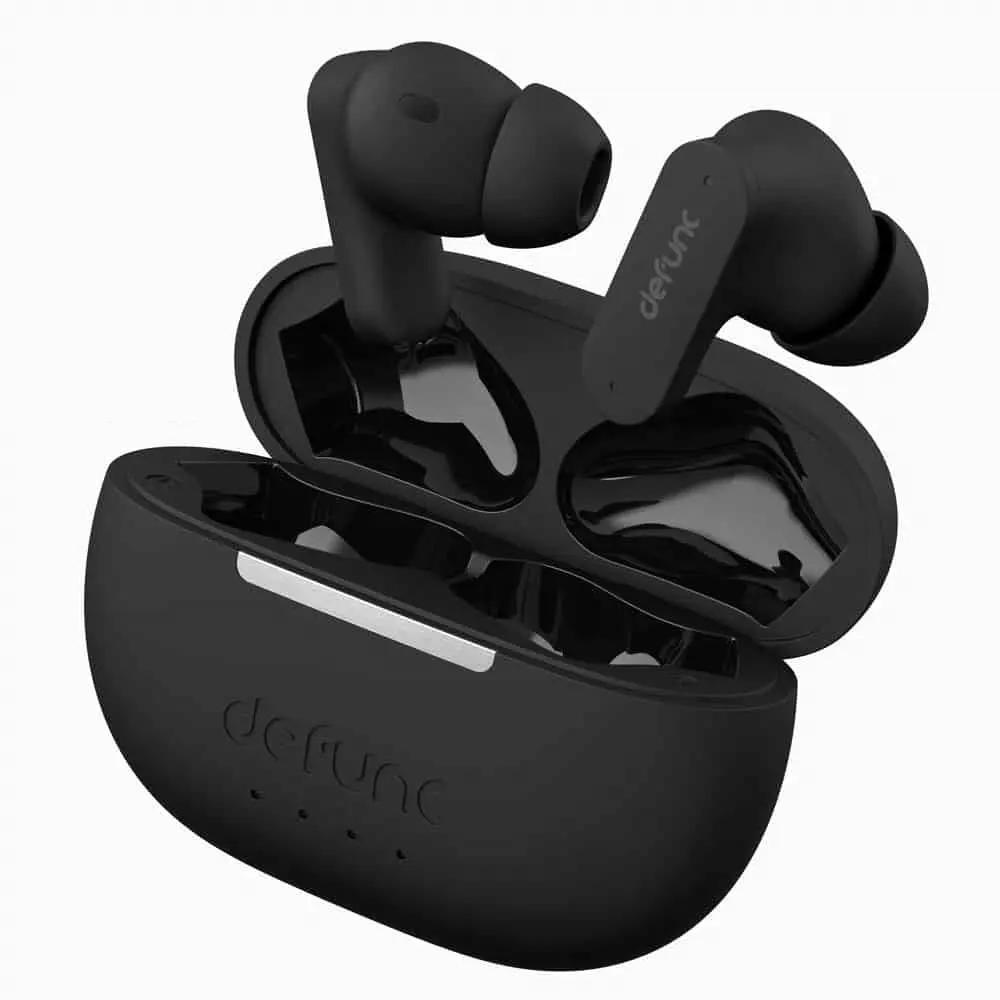 Defunc TRUE ANC Bluetooth 5.3 Ασύρματα True Wireless Ακουστικά με Active Noise Cancellation και θήκη (μαύρο) – PhoneBazaar