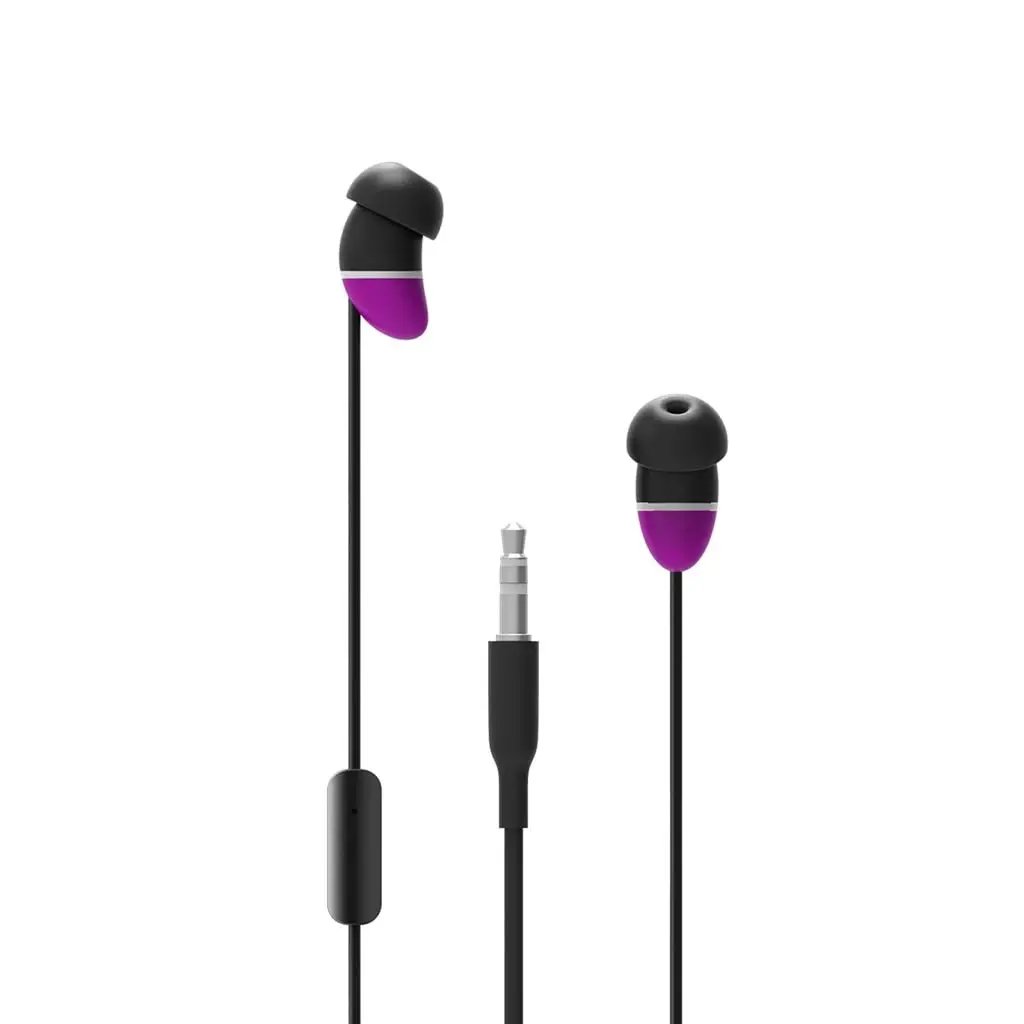 Allocacoc Earbeans |bass| Ελαφρια Ακουστικά Σε Σχημα Φασολιου (μωβ) – PhoneBazaar