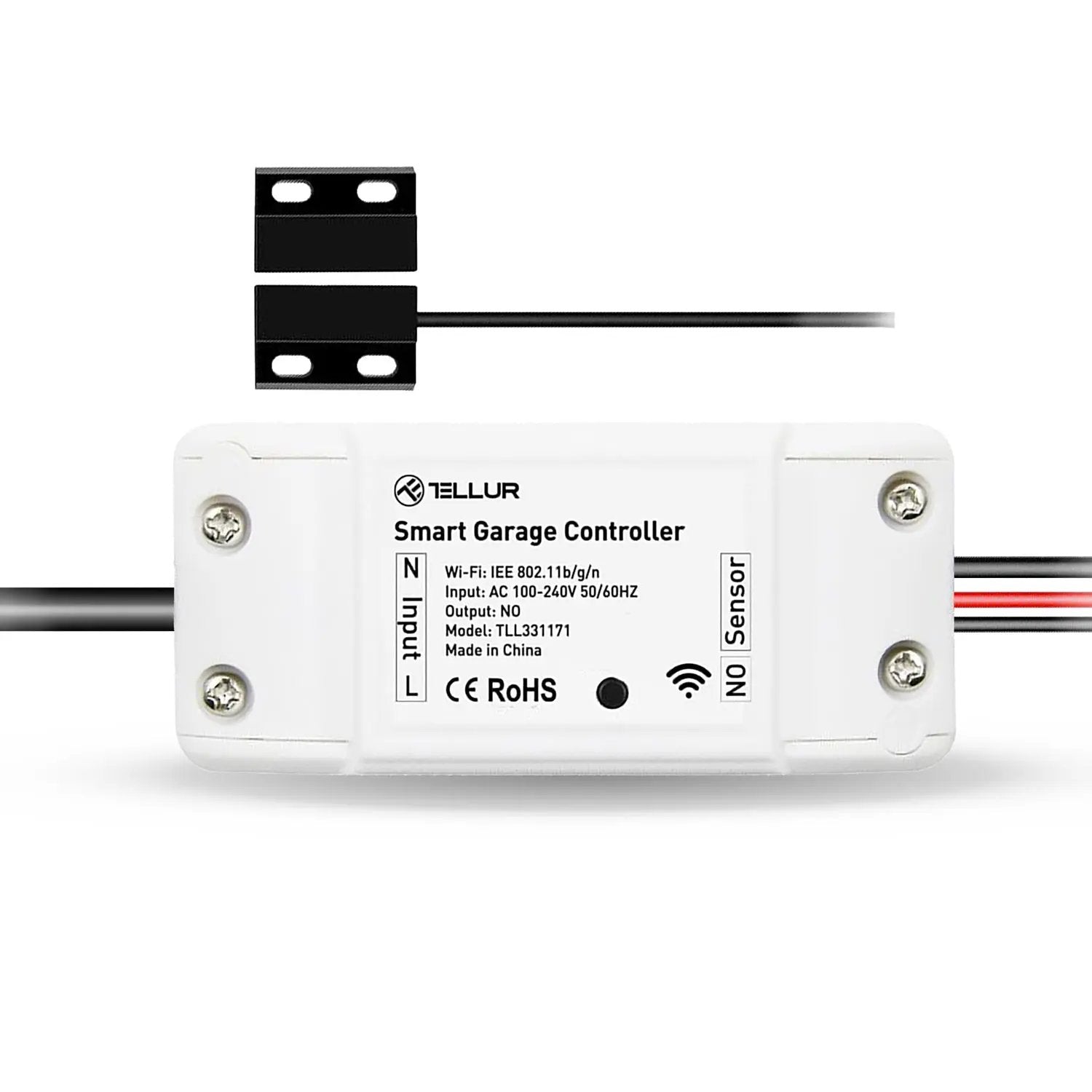 Tellur Smart WiFi Garage Door control Kit Τηλεχειρισμός Γκαραζόπορτας σε λευκό χρώμα – PhoneBazaar