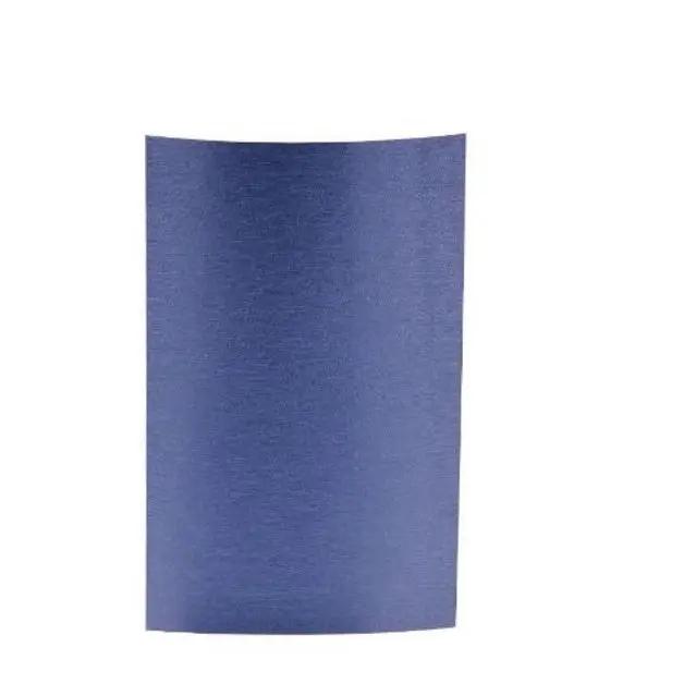 Protection Pro – Brushed Blue Steel Metallic Film Small Blank – PhoneBazaar