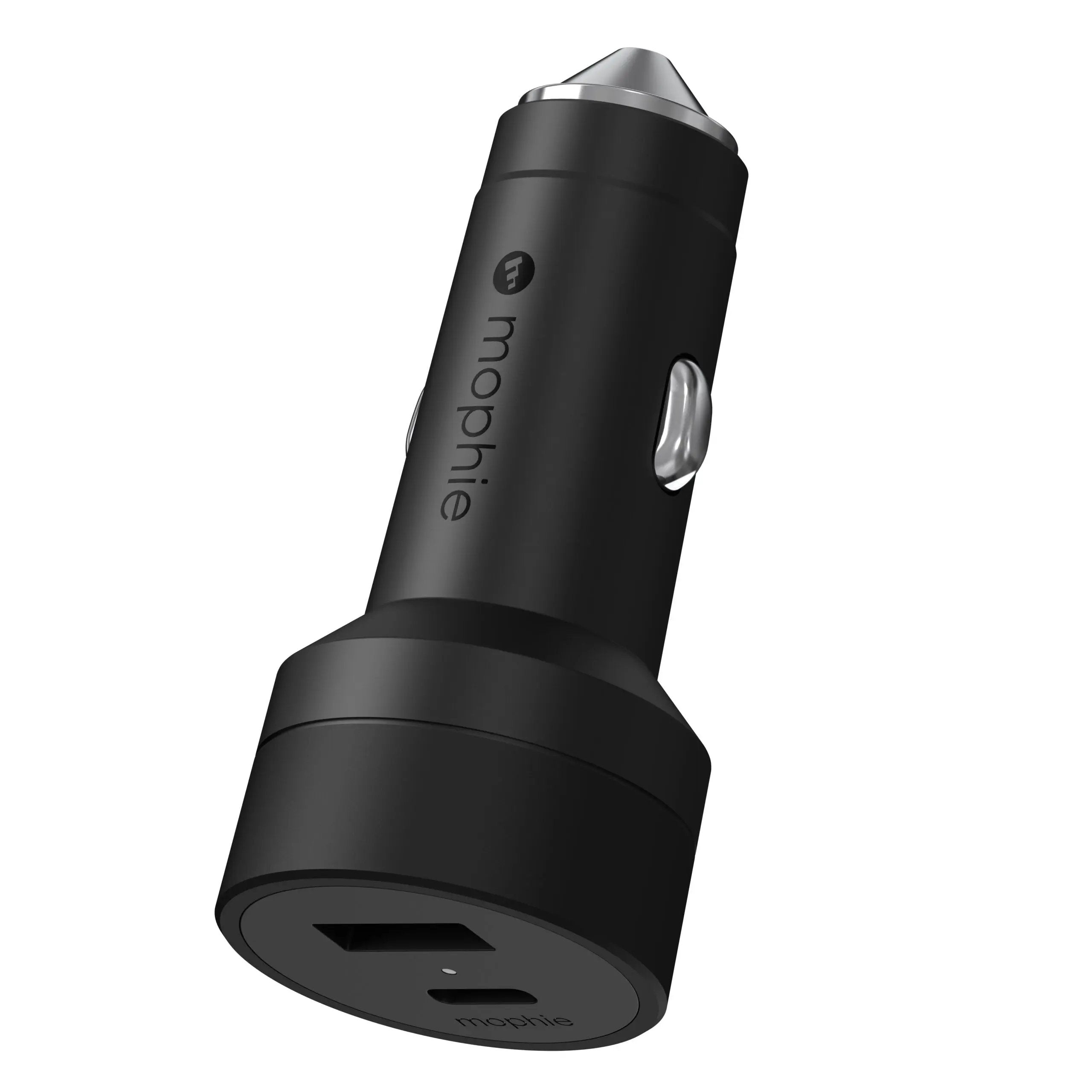 Mophie 42w Usb-c To Usb-a Dual Car Charger Διπλος Φορτιστής Αυτοκινήτου Usb-a & Usb-c 42w (μαυρος) (409912501) – PhoneBazaar