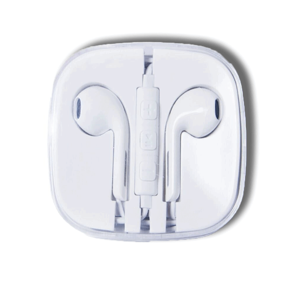 Greenmouse Universal Headset – Ενσύρματα Ακουστικά με Μικρόφωνο σε λευκό χρώμα με συσκευασία blister – 66956477