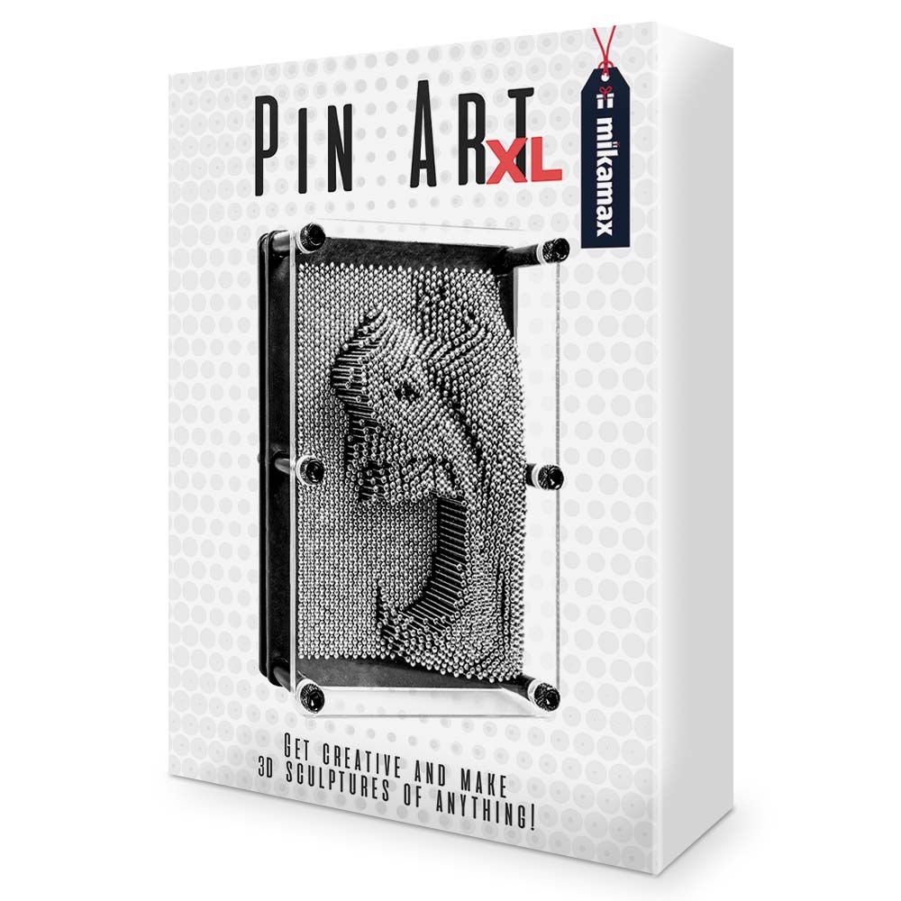 Pin Art XL 20 cm – Δημιούργησε 3D Αποτυπώματα με Στυλ