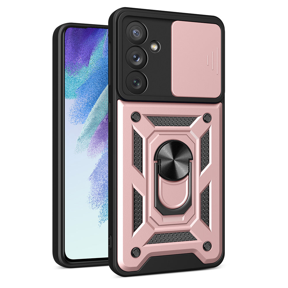 Υβριδική Θωρακισμένη Camshield Θήκη Για Samsung Galaxy A54 5g Armored Θήκη Με Camera Cover Pink – PhoneBazaar