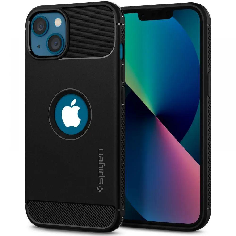 Spigen Rugged Armor Iphone 13 Case για Matte Black – PhoneBazaar