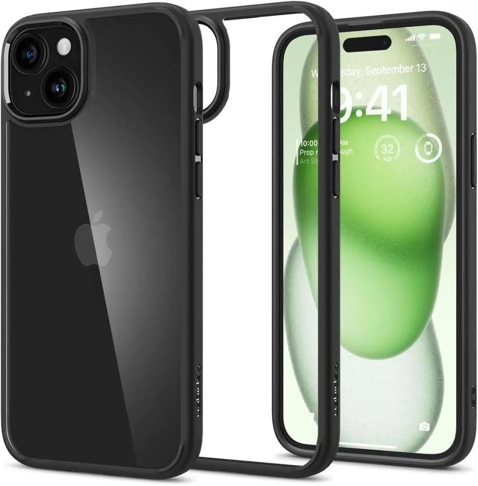 Spigen Ultra Hybrid Iphone 15 Plus Case για Matte Black – PhoneBazaar