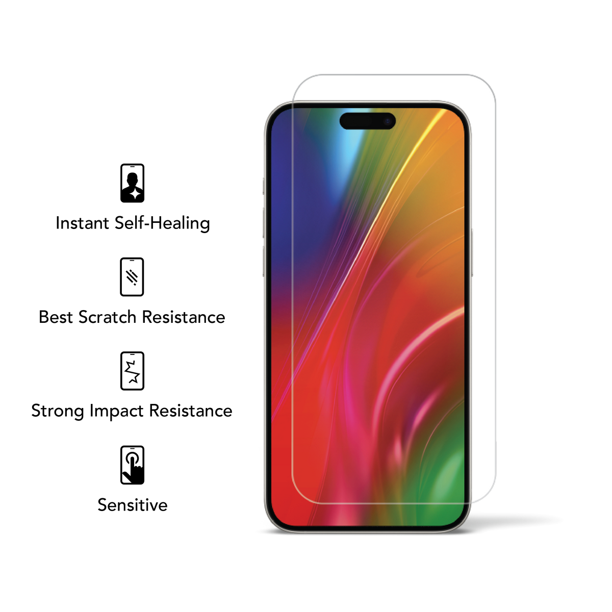 ProtectionPro Ultra HD Dry – Μεμβράνη προστασίας οθόνης – Small (S)