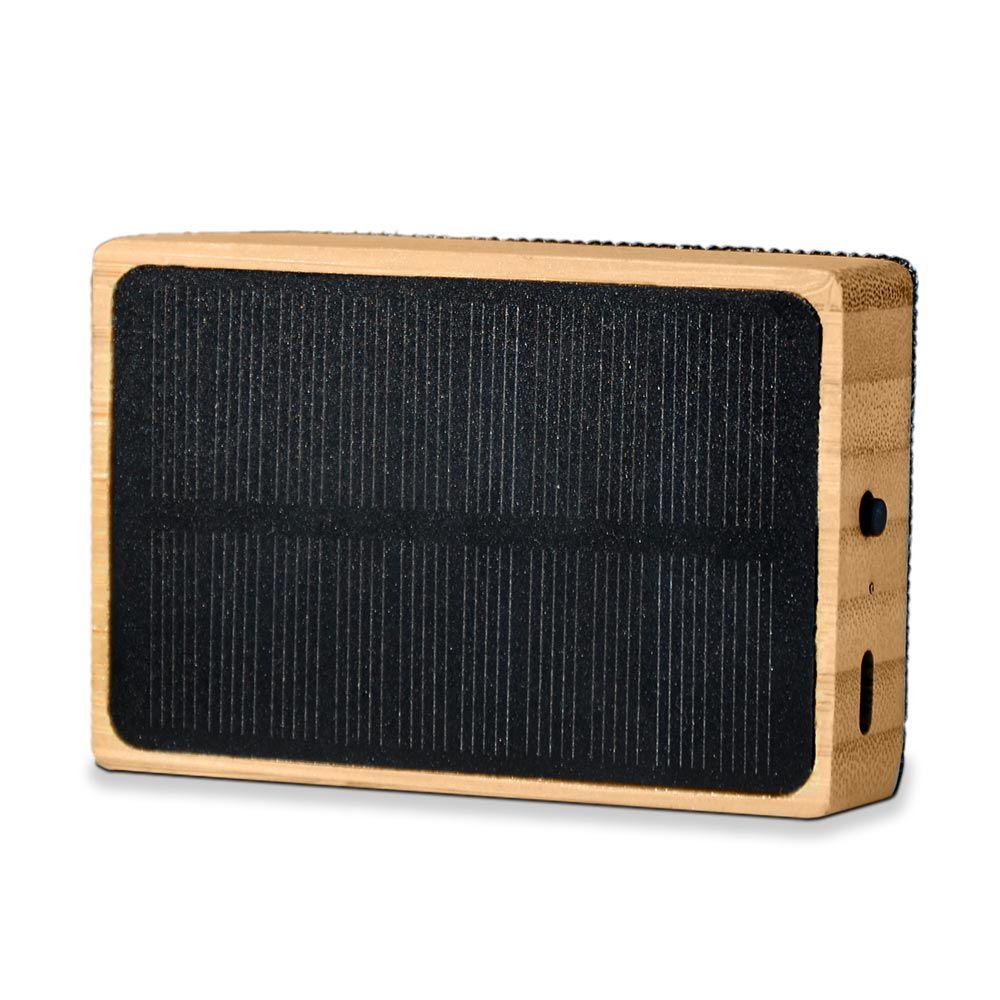 Solar Bamboo Speaker για Ηχείο Bluetooth από Μπαμπού με Ηλιακή Φόρτιση – PhoneBazaar