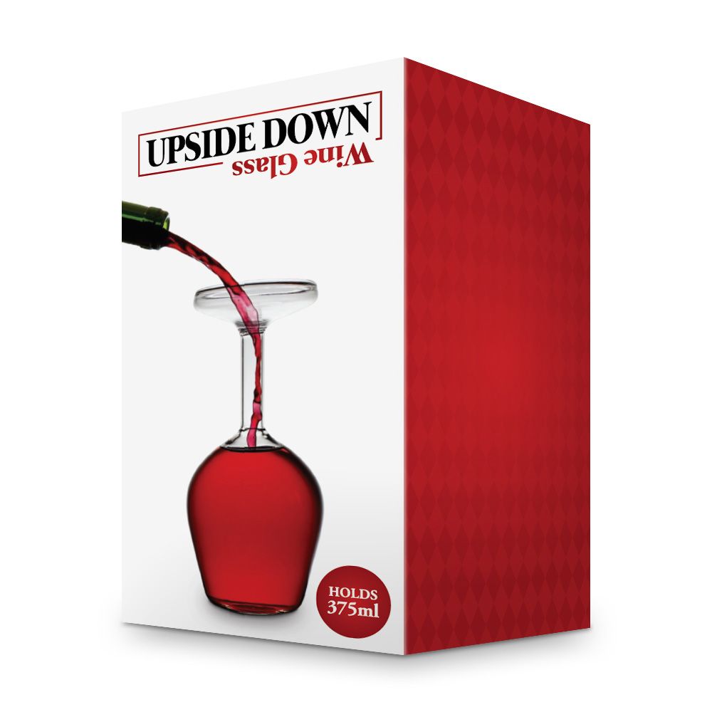 Upside Down Wine Glass - Αναποδογυρισμένο Ποτήρι Κρασιού – Μοναδικό και Διασκεδαστικό!