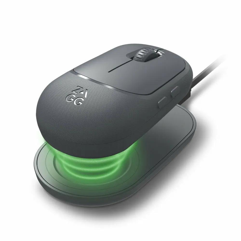 Zagg Pro Mouse Ασύρματο Ποντίκι με Qi Ασύρματη φόρτιση σε χρώμα space grey – PhoneBazaar